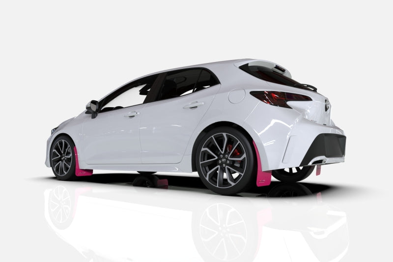 Rally Armor 2022 Subaru WRX Pink Mud Flap BCE Logo MF92-BCE22-PK/BLK