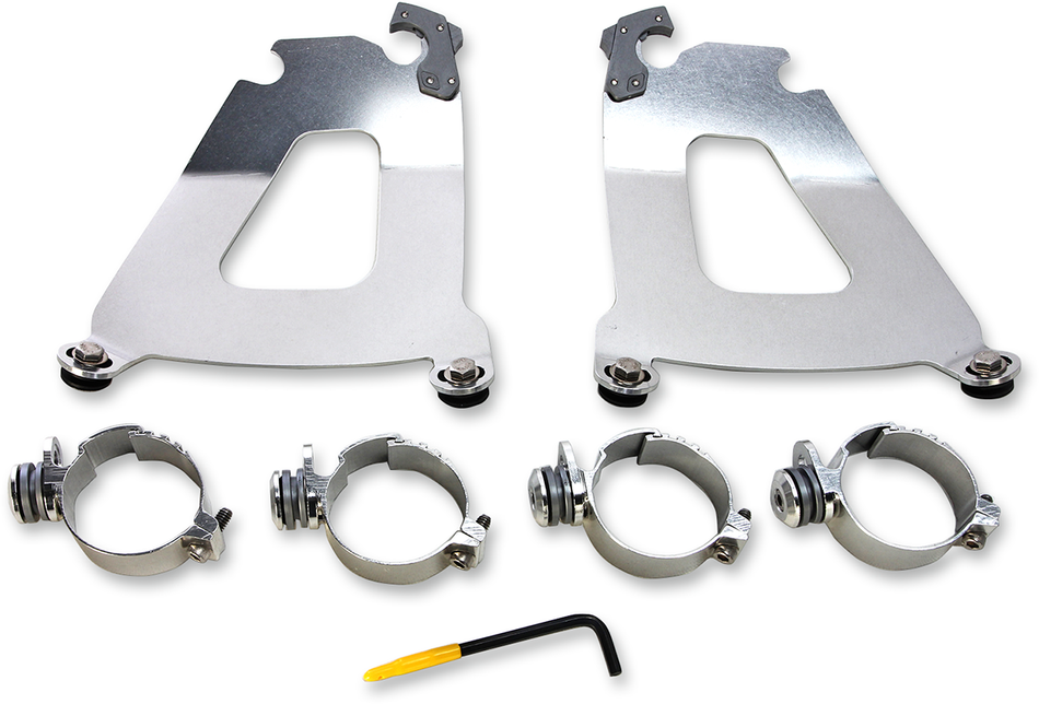 MEMPHIS SHADES Bullet Mounting Kit - VTX18 - Polished MEK2012