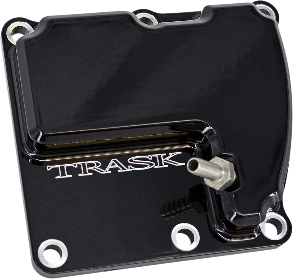 TRASK M8 Transmission Top Cover - Vented  Softail /Glide  2017-2021  /TM-2041BK