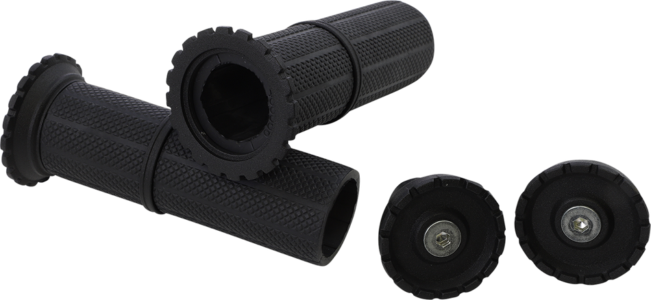 KURYAKYN Grips - Riot - 1" - Black 3585