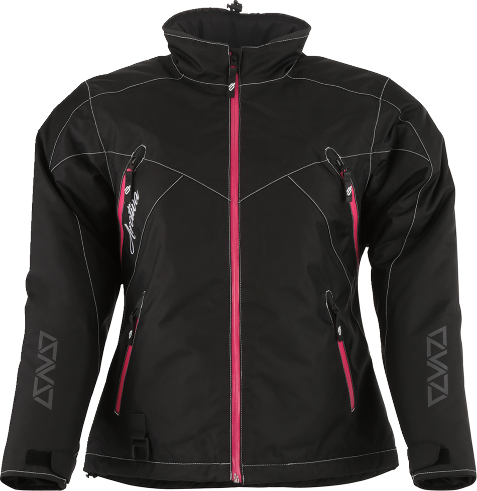 ARCTIVA Women's Pivot 6 Jacket - Black/Pink - 2XL 3121-0813