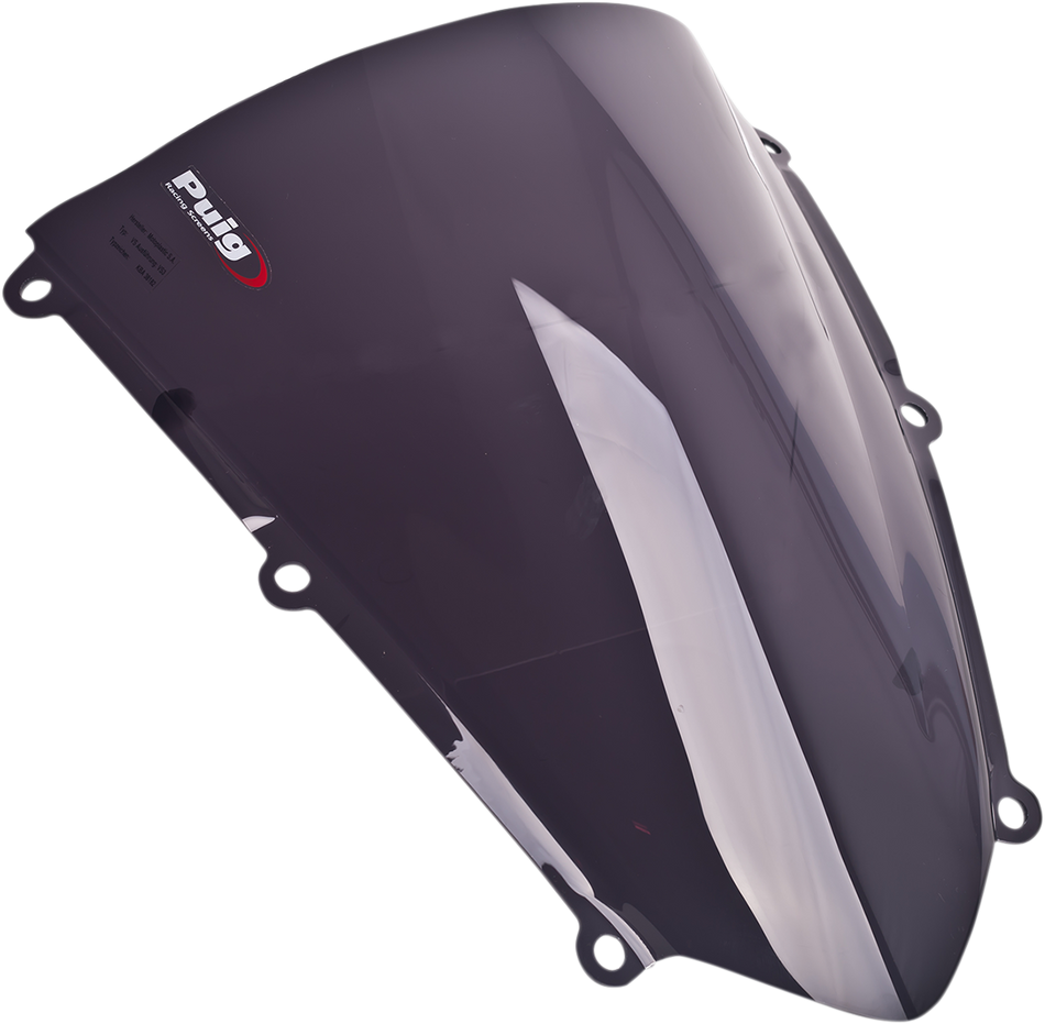 PUIG HI-TECH PARTS Race Windscreen - Dark Smoke - CBR600RR 4356F