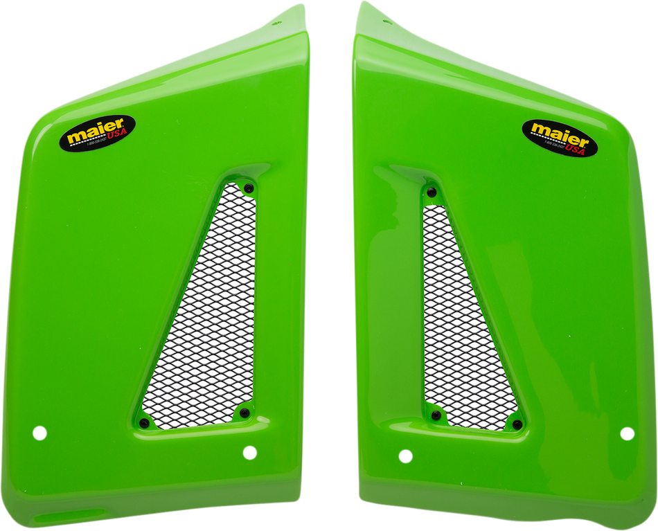 MAIER Radiator Scoops - KLR - Green 578103