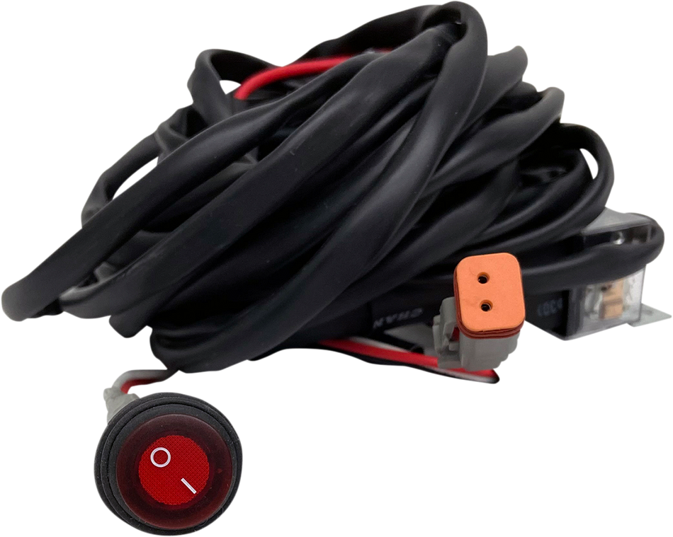 RIVCO PRODUCTS Wiring Harness - 1 Light - 2-Pin UTV10