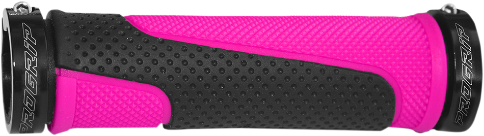 Puños PRO GRIP - Bloqueo - 997 - Fuscia/Negro PA099722FX02 