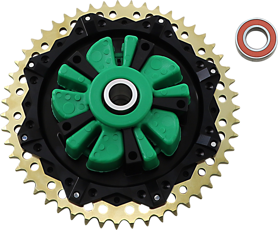 ALLOY ART Cush Drive Sprocket - Black - 51 Tooth G2CC51-12