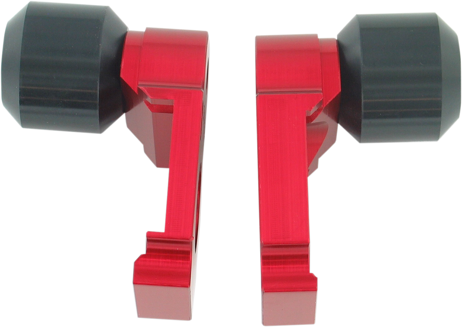 DRIVEN RACING Axle Block Sliders - Suzuki - Red DRAX-111-RD