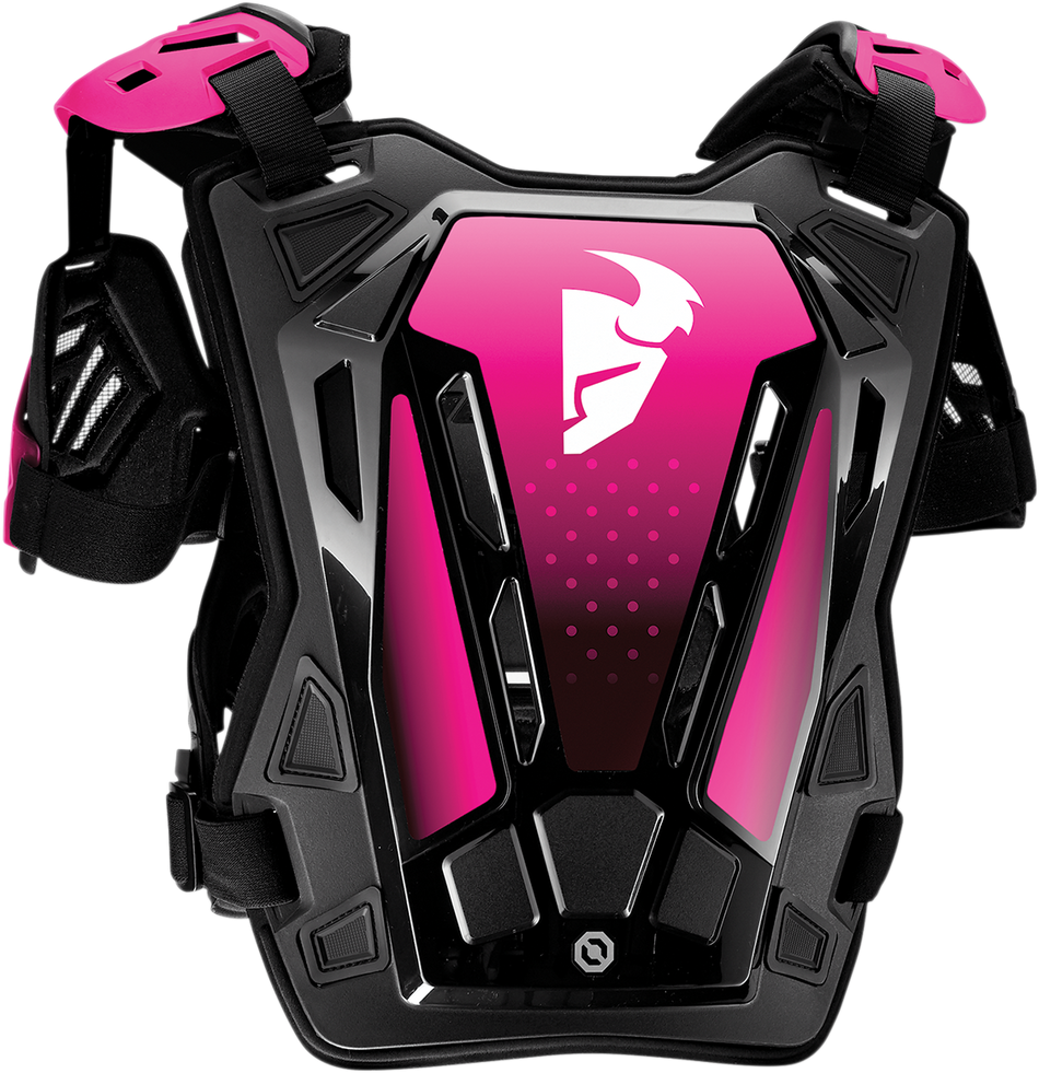 THOR Women's Guardian Deflector - Black/Pink - M/L 2701-0963