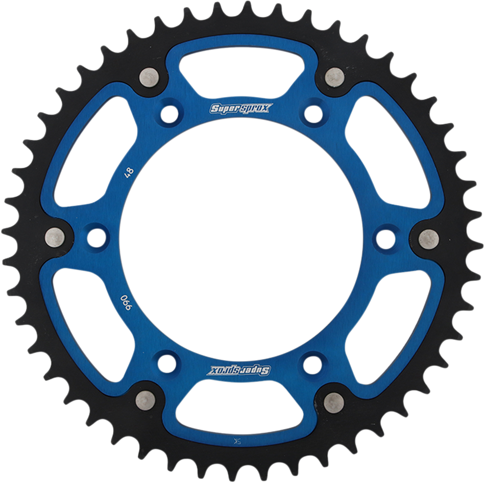 SUPERSPROX Stealth Rear Sprocket - 48 Tooth - Blue - Husaberg/Husqvarna/KTM RST-990-48-BLU