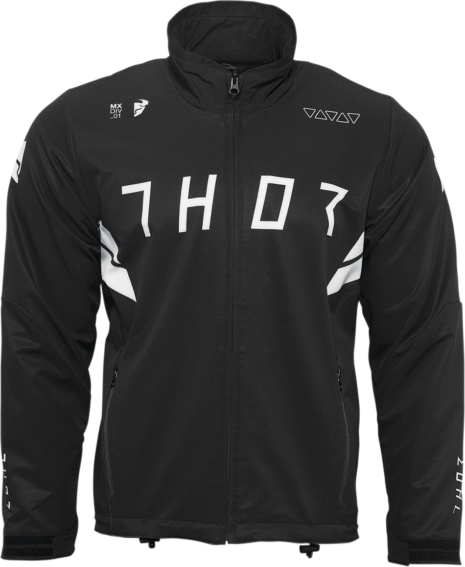 THOR Warmup Jacket - Black/White - XL 2920-0675