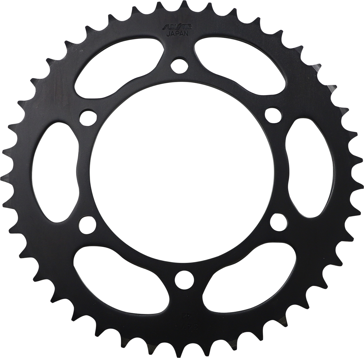 SUNSTAR SPROCKETS Steel Rear Sprocket - 42 Tooth - Kawasaki 2-347142