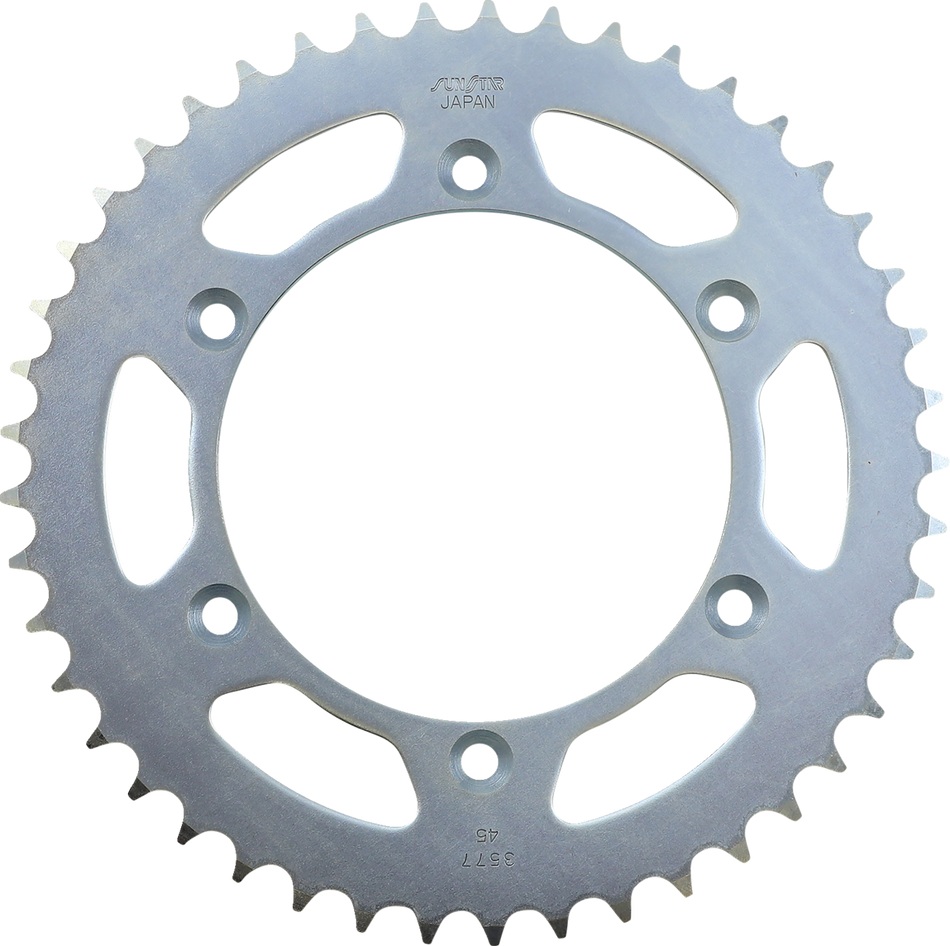 SUNSTAR SPROCKETS Rear Sprocket - 45 Tooth - Suzuki 2-357745