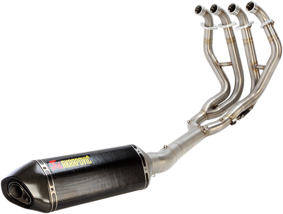 AKRAPOVIC Race Exhaust - Stainless Steel/Carbon Fiber GSX 1300 R Hayabusa 2008-2020 S-S13R2-RC 1810-1517