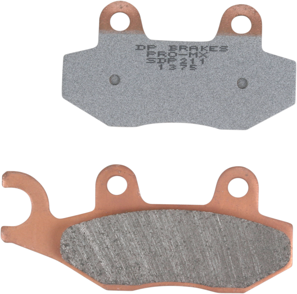 DP BRAKES Pro MX Sintered Brake Pads - SDP211 SDP211