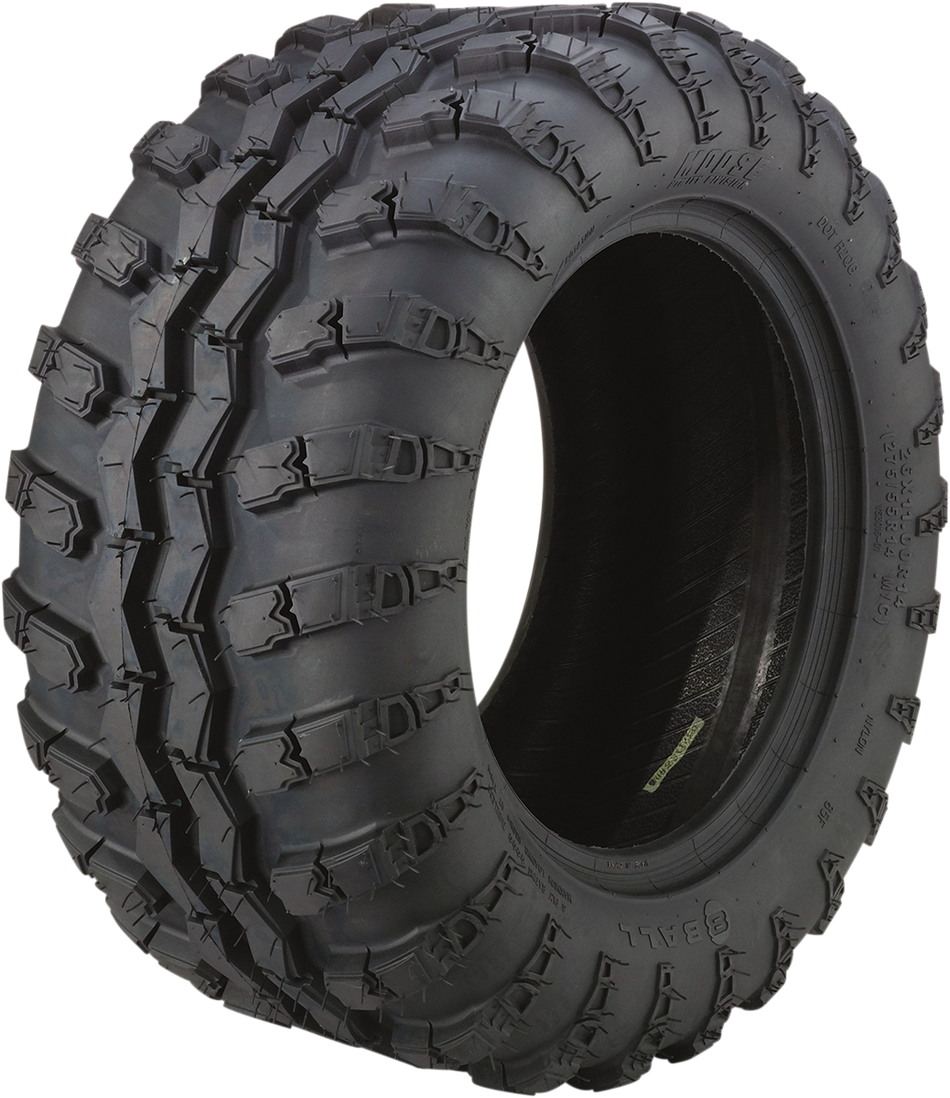 MOOSE UTILITY Tire - 8-Ball - Rear - 26x11R14 - 8 Ply 0319-0233-DOT