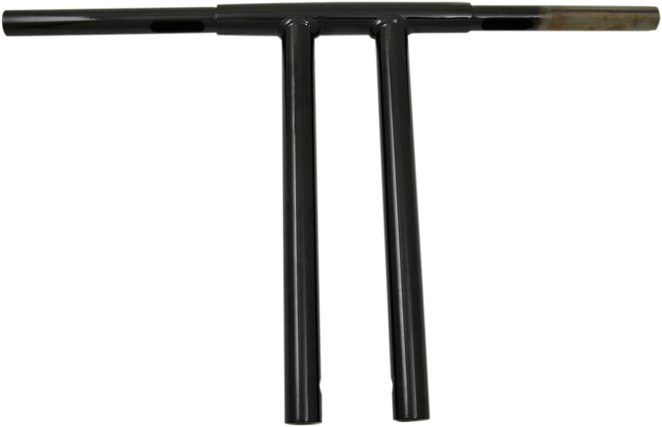 DRAG SPECIALTIES Handlebar - T-Bar - Buffalo - 14" - Black S/B GLOSS BLK W/TBW NOTCH 0601-3975