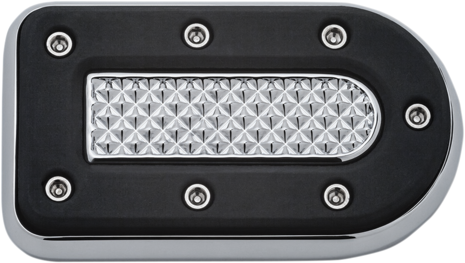 KURYAKYN Brake Pedal Pad - Chrome - FX 7037