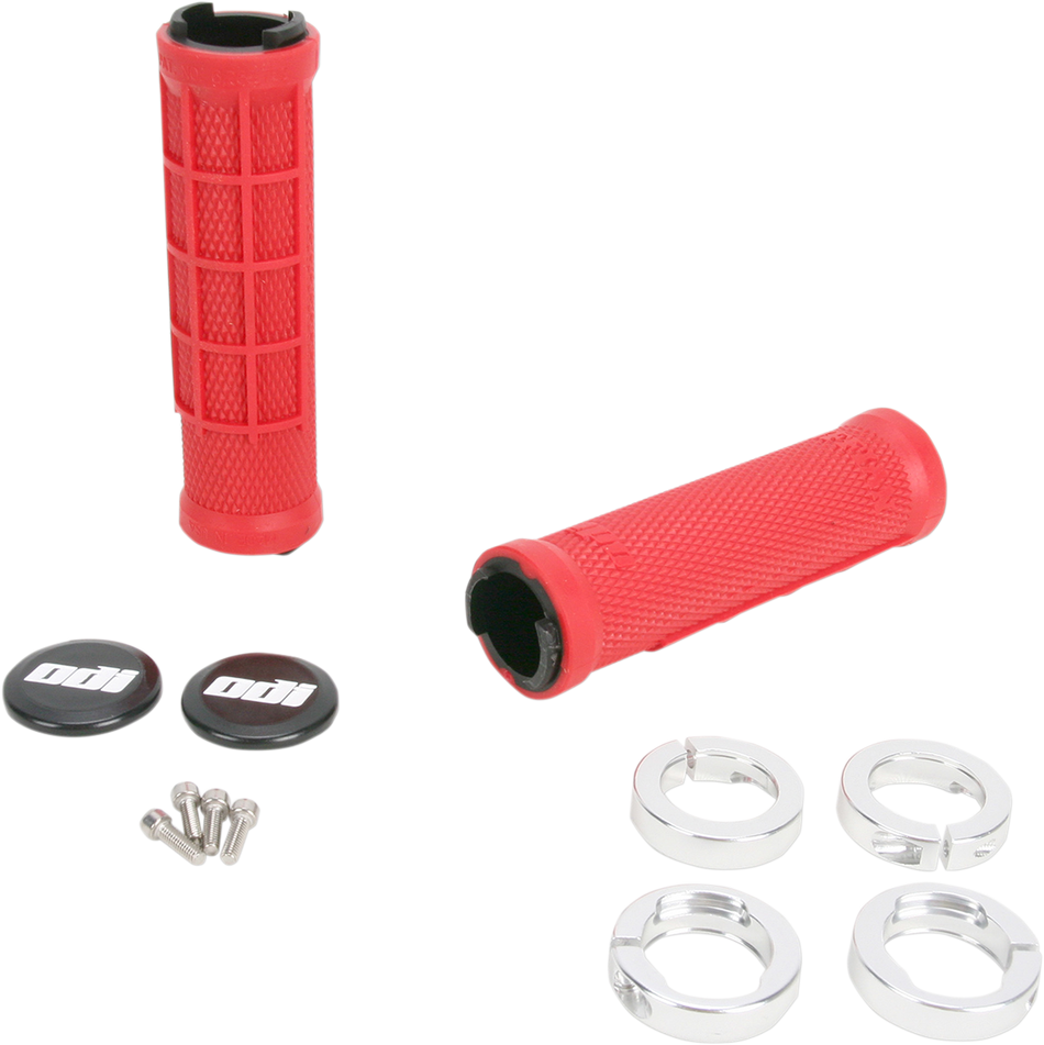 ODI Grips - Ruffian - Red L32RFR-S