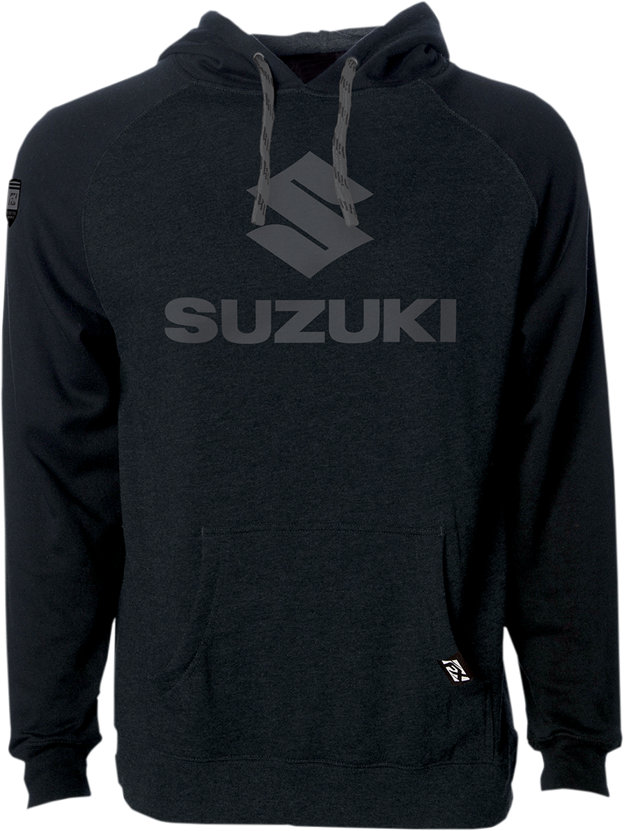 FACTORY EFFEX Suzuki Pullover Hoodie - Schwarz - Groß 25-88404 