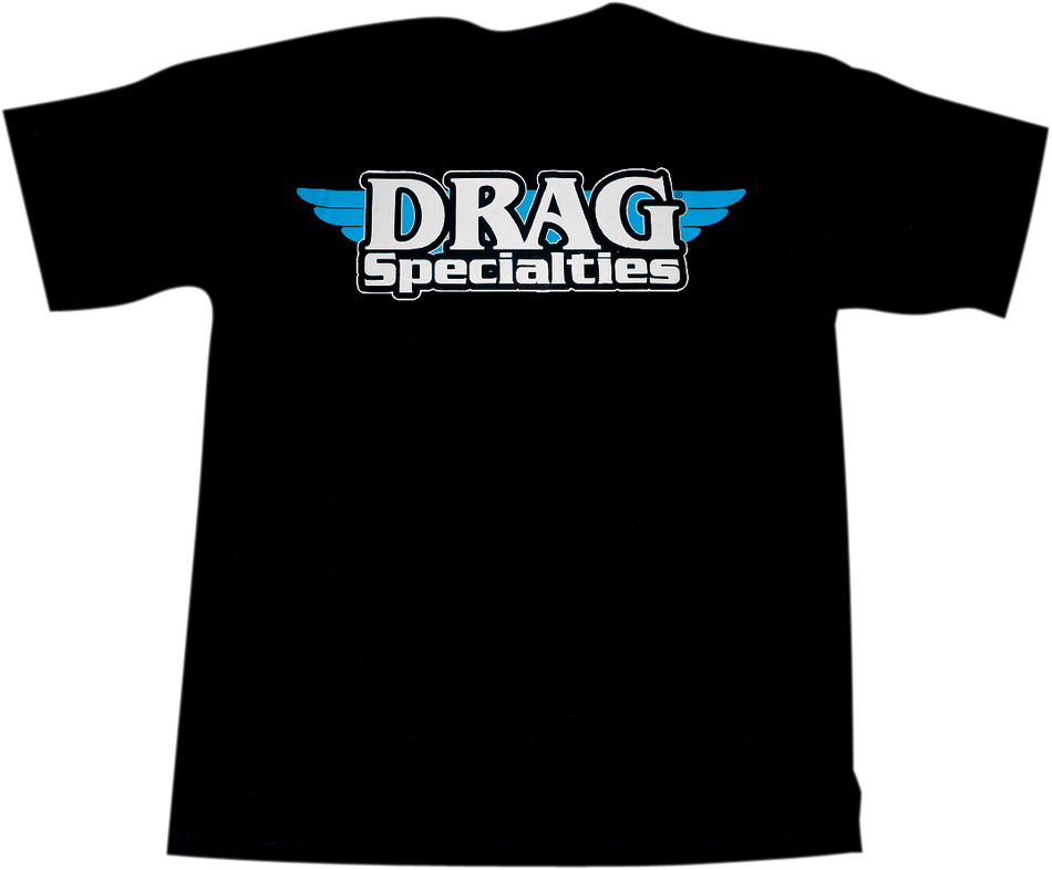 DRAG SPECIALTIES Drag Specialties T-Shirt - Black - Large 3030-3333