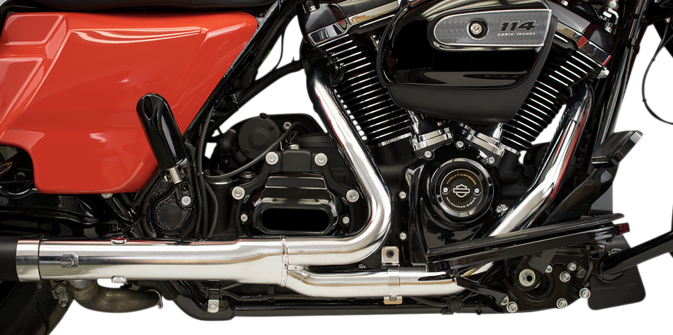 KHROME WERKS Hideaway Header Road King / Glide 2017-2024  200100