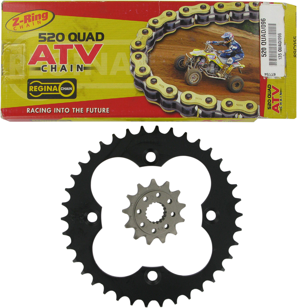 REGINA Chain and Sprocket Kit - Honda - TRX 450R/ER - '06-'14 5QUAD/096KHO027