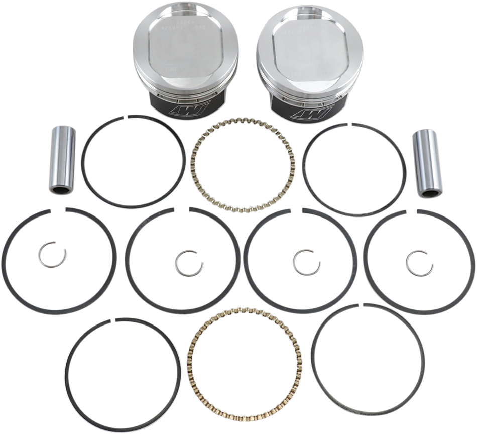 WISECO Piston Kit - .010 - .883 - XL 08 & LATER REQ 1200CC CYL High-Performance K1656