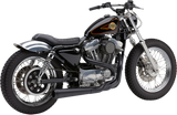 COBRA El Diablo Exhaust - Black - 4" Sportster 1200 /883 1986-2003   6471B