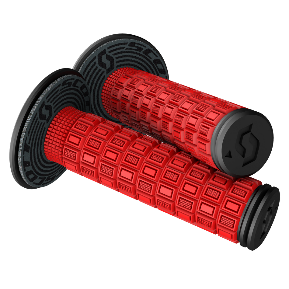 SCOTT Grips - Mellow - Red/Black 269305-4959