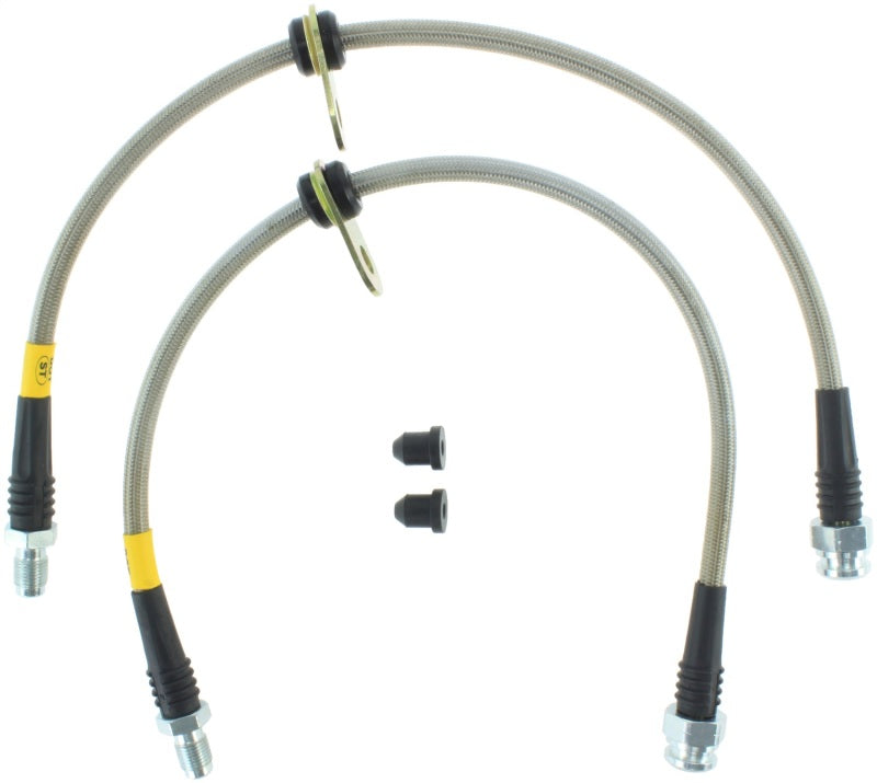 StopTech 2014 Ford Fiesta ST Stainless Steel Rear Brake Lines 950.61515