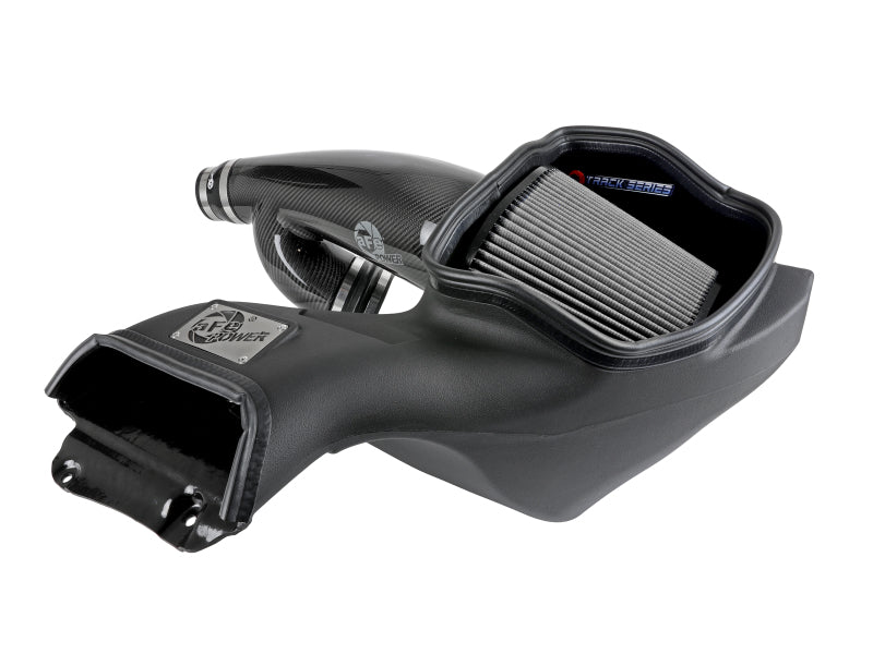 aFe 17-20 Ford F-150/Raptor Track Series Carbon Fiber Cold Air Intake System With Pro DRY S Filters 57-10010D