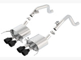 Borla 14-18 C7 Corvette Stingray Axle-Back ATAK Exhaust 2.75in To Muffler Dual 2.0in Out 4.25in Tip 11869CB