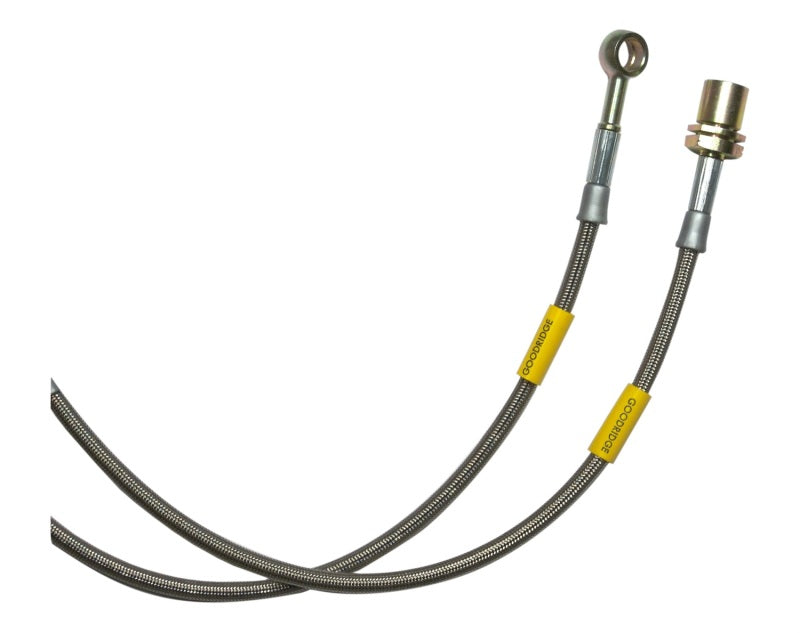 Goodridge 92-95 Honda Civic All Models w/ Rear Drum / 93-00 Del Sol Rear Drum SS Brake Lines 20015