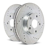 Power Stop 00-05 Ford Excursion Front Evolution Drilled & Slotted Rotors - Pair AR8580XPR