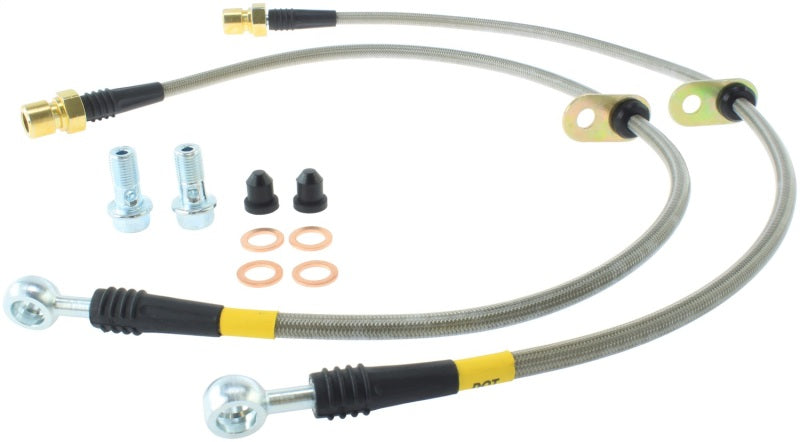 StopTech 10+ Camaro SS V8 Stainless Steel Rear Brake Lines 950.62509