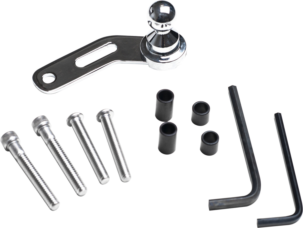 TECHMOUNT 5g Control Mount Metric/V-Twin Chrome 5-31001C