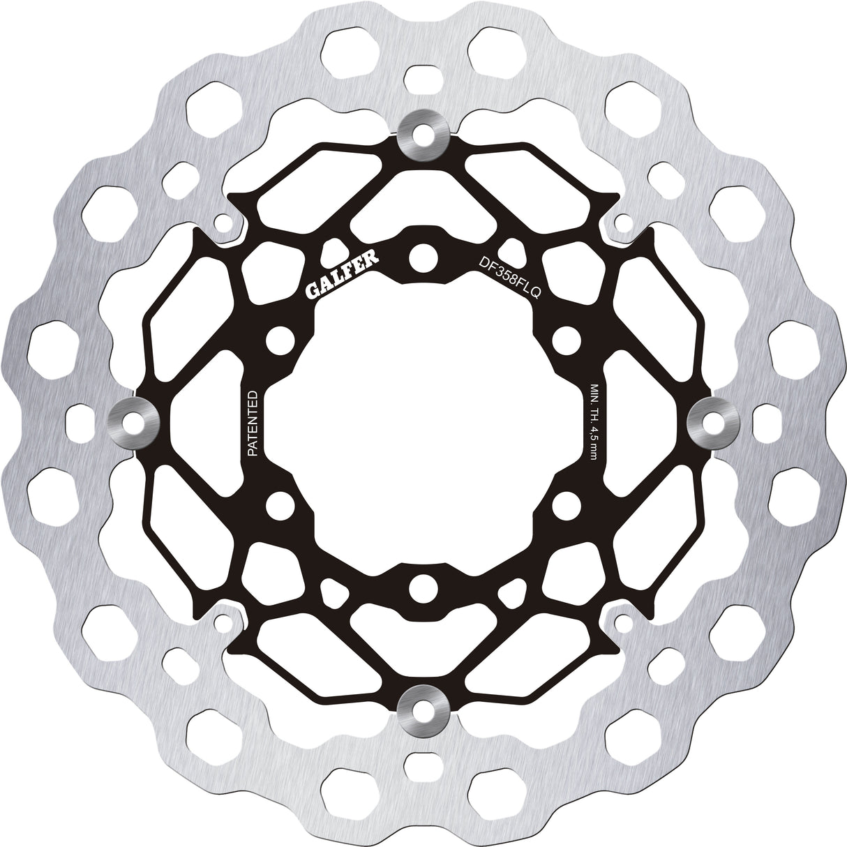 GALFER Brake Rotor Cubiq Floating Front DF358FLQ