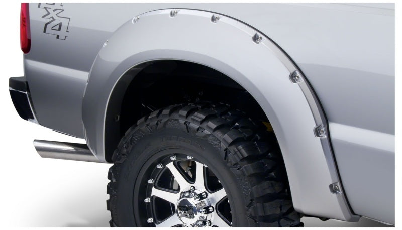 Bushwacker 11-16 Ford F-250 Super Duty Styleside Pocket Style Flares 2pc - Black 20084-02