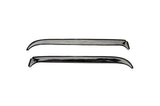 AVS 80-96 Ford Bronco (Installs w/Tape) Ventshade Window Deflectors 2pc - Stainless 12688
