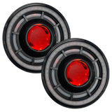 ORACLE Lighting 07-18 Jeep Wrangler JK Oculus 7in. ColorSHIFT Bi-LED Projector Headlights 5876-504