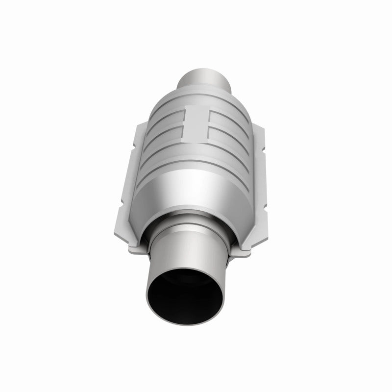 MagnaFlow Conv Univ 2.25in Inlet/Outlet Center/Center Round 9in Body L x 5.125in W x 13in Overall L 51205