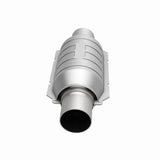 MagnaFlow Conv Univ 2.25in Inlet/Outlet Center/Center Round 9in Body L x 5.125in W x 13in Overall L 51205