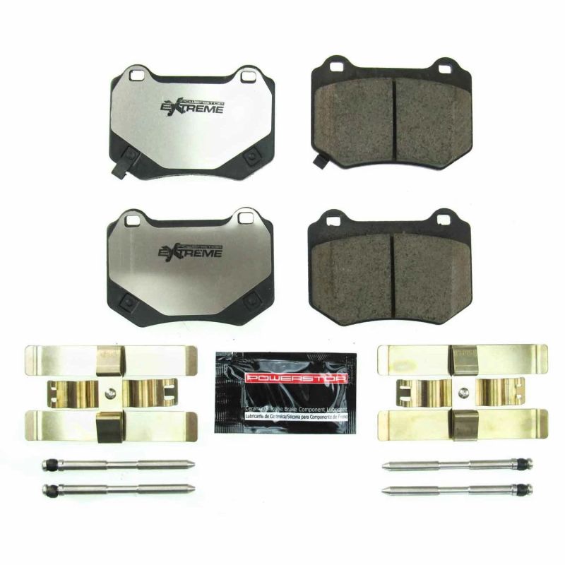 Power Stop 18-19 Subaru WRX STi Rear Z26 Extreme Street Brake Pads w/Hardware Z26-2118
