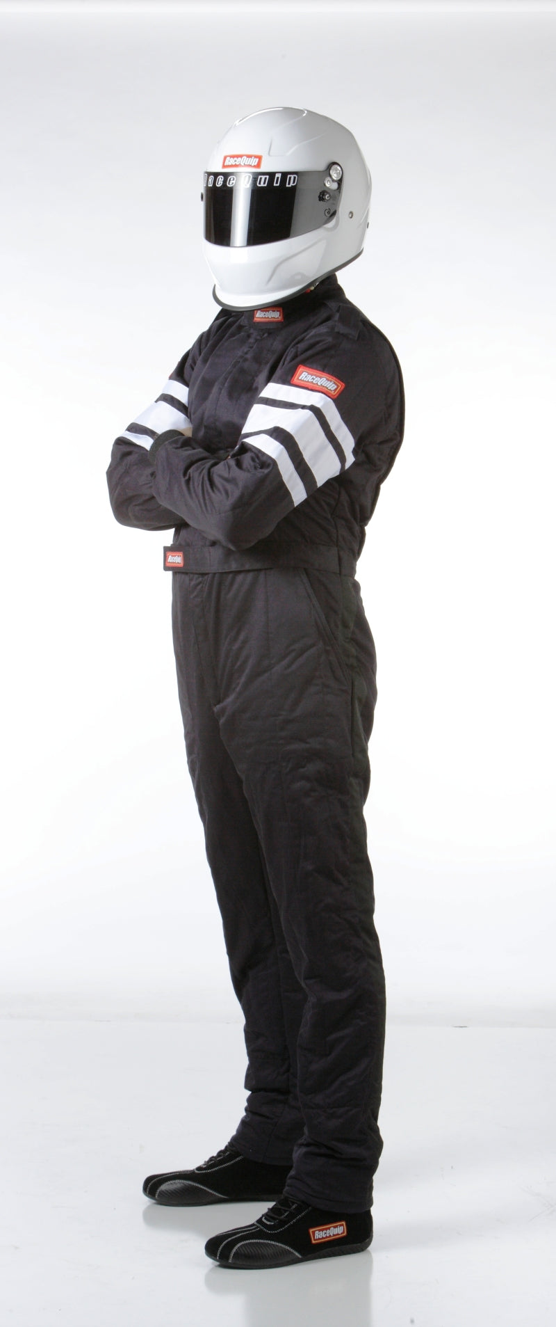 RaceQuip Black SFI-5 Suit - Medium 120003