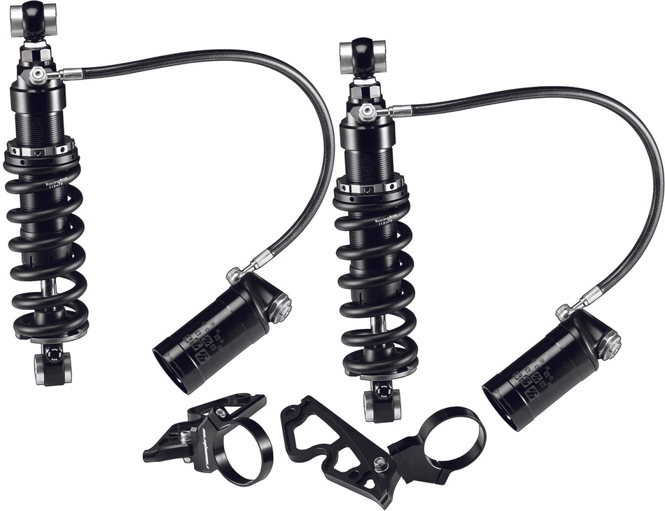 HARDDRIVE Touring Remote Res Shocks 13" Hvy R0800182-2