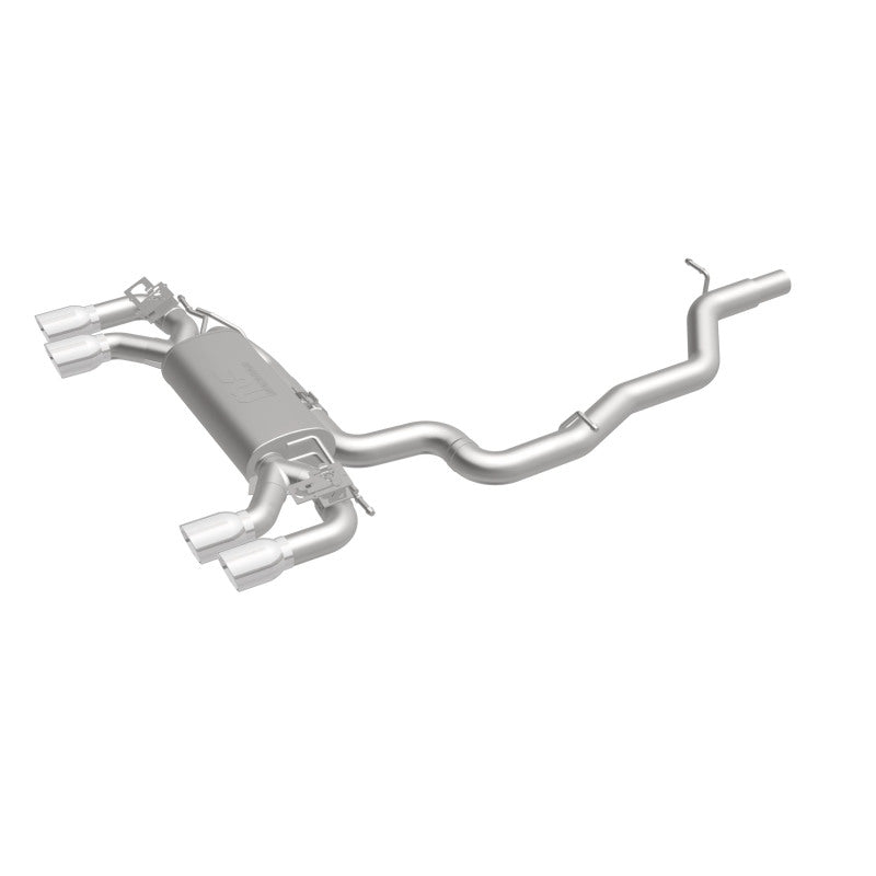 MagnaFlow Sys C/B 2015 Volkswagen Golf R 3in Polished SS Quad Tip Split Rear Exit 19165