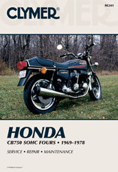 CLYMER Repair Manual Hon Cb750 Sohc CM341