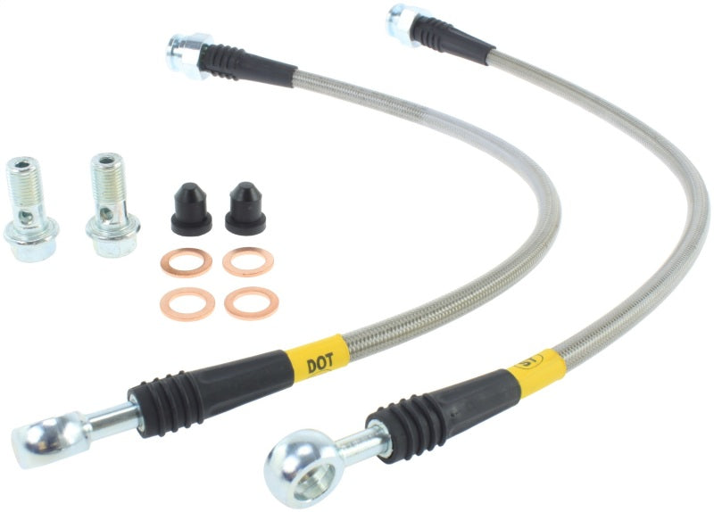 StopTech Mazda Miata NA 1.6 Stainless Steel Front Brake Lines 950.45008