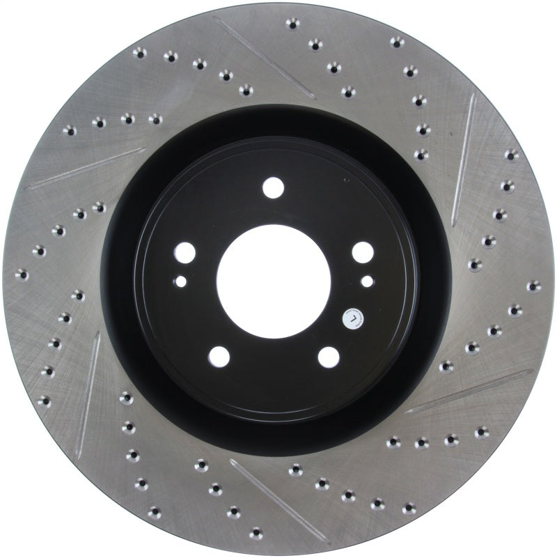 StopTech Slotted & Drilled Sport Brake Rotor 127.46076L