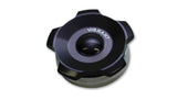 Vibrant 2in OD Aluminum Weld Bungs w/ Anodized Black Aluminum Threaded Cap (incl. O-Ring) 11291